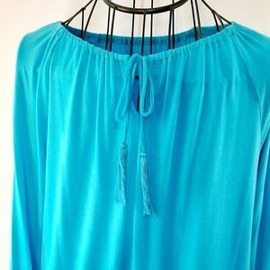 Turquoise top Women's Philosophy by Republic